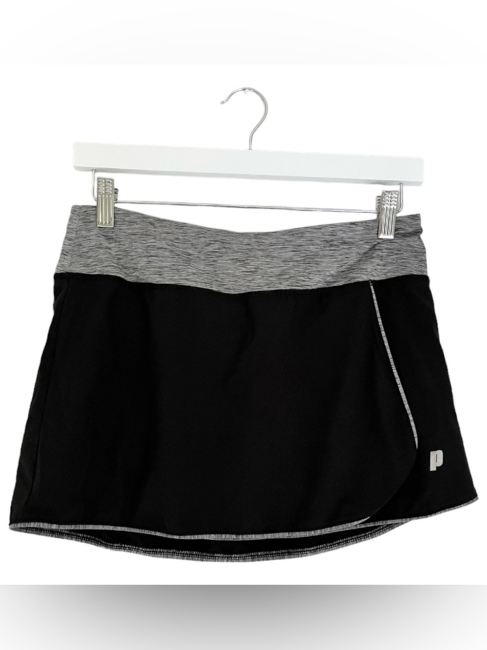 Prince Athletic Tennis Skort Skirt Shorts Tennis Black Grey Women’s Size Small